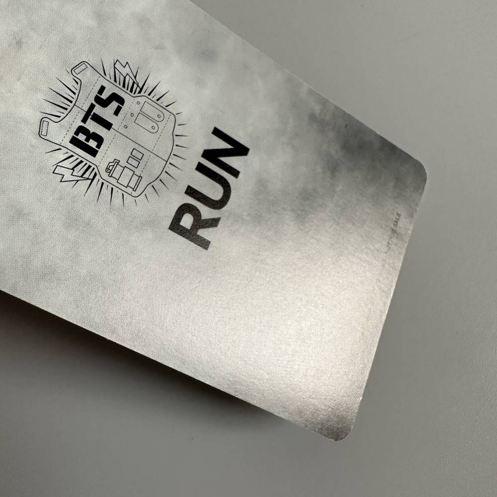 BTS 6TH JAPANESE ALBUM 'RUN' PHOTOCARD - RM